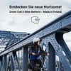 Green Cell Žalias Cell GC Silverfish akumuliatorius, skirtas Ebike elektriniam dviračiui su 24V 11.6Ah 278Wh Silverfish įkrovikliu Prophete, be kita ko.
