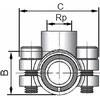 Balnas GEBO ANB , 3/4''-1/2''