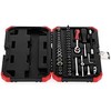 Gedore Gedore Raudona socket wrench set 1/4 SW4-14mm 46 pieces - 3300052