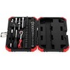 Gedore Gedore Raudona socket wrench set 1/4 SW4-14mm 46 pieces - 3300052