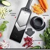 GEFU Julienne VIOLI 2.0 slicer Manual Juodas ABS synthetics, Nerūdijantis plienas