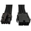 Gelid Solutions Gelinis ATX/EPS 8 kontaktų - ATX/EPS 8 kontaktų, 0,3 m, juodas (CA-8P-01)