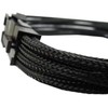 Gelid Solutions Gelinis ATX/EPS 8 kontaktų - ATX/EPS 8 kontaktų, 0,3 m, juodas (CA-8P-01)