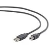 GEMBIRD CCP-USB2-AMBM-6G USB 2.0 A-B 1.8m kabelis, pilkos spalvos