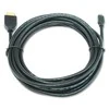 GEMBIRD CC-HDMID-15 Gembird HDMI -HDMI Micro kabelis su auksinėmis jungtimis, 4,5 m, urmu pakuotė