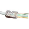 GEMBIRD LC-PTF-01/100 Gembird Universalus praėjimo modulinis FTP kištukas 8P8C, 100 vnt., tvirtas ir suvytas