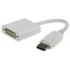 GEMBIRD A-DPM-DVIF-03-W Gembird Displayport v1.2 kištukas į DVI (24+5 kištuką) kištuką, baltas