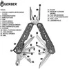 GERBER Suspension Truss daugiafunkcis įrankis