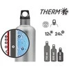 Termo gertuvė Laken Thermo Futura 0,5 l - Rožinė