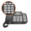 Gigaset DL580 didelio mygtuko telefonas - juodas