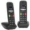 GIS Gigaset E290 Duo Analoginio ryšio telefono ragelis Skambintojo ID Juoda