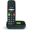 Gigaset E290A int. Didelio mygtuko belaidis telefonas su atsakikliu - juodas