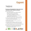 Gigaset T480HX stalinis telefonas belaidžiam prijungimui - juodas
