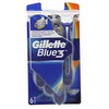 Gillette Blue3 Comfort Razor vyrams, 6 pc