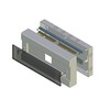 Elektro Plast 7.3 Moduliniai skirstomieji įrenginiai 1x12 paviršiuje montuojami IP40 RN-12 WAVE 7.3