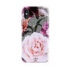 PURO Glam Geo Flowers – dėklas, skirtas iPhone Xs Max (rožiniai bijūnai)
