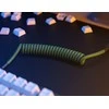 Glorious Coiled Cable susuktas klaviatūros laidas Forest Žalias, USB-C į USB-A – 1,37m, žalios spalvos
