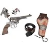 Pulio Metalinis kaubojus revolver su laikikliu ir diržas 149 / 0 Gonher