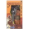 Pulio Metalinis kaubojus revolver su laikikliu ir diržas 149 / 0 Gonher