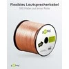 Goobay Cable Garsiakalbio Kabelis Skaidrus CCA - Kabelio ilgis 100 m