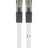 Goobay CAT 8.1 pataisinis kabelis, S/FTP (PiMF), baltas, 1 m