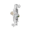 Goobay Intellinet 790482 laido jungtis RJ45 Balta