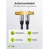 Goobay antenos kabelis 2m sidabrinis (70461)