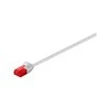 Goobay 71545 CAT 6 plonas patch kabelis U/UTP,pilkas, 0,15 m