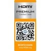 Goobay 5m Premium HDMI™ kabelis su eternetu [4K@60Hz, HDR, ARC]
