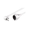 MicroConnect 2m ilgio laidas. baltas (93091)