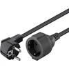 MicroConnect Schuko ilgintuvas, MF, 10m juoda (PE141000)