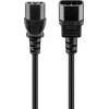 Goobay MANHATTAN 352673 Manhattan Prailginamasis maitinimo laidas IEC320 C14 to C13 10A 1m juodas