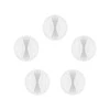 Goobay Desk Wire Management – 5 pakuotės, balta