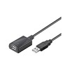 USB kabelis Goobay Active USB 2.0 prailginimo kabelis 5 m Juodas (56399)
