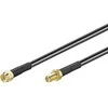 Goobay Antenos kabelis DELTACO RP-SMA - RP-SMA, 2m, juodas / SMA-FM200
