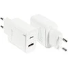 Good Connections Geros jungties USB greitasis įkroviklis 20W 2 prievadų USB-C/A PD baltas
