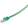 Good Connections Geros jungtys. RJ45 komutacinis kabelis su Cat.7 Roh apsauga ir skląsčio apsauga (RNS), S/FTP, PiMF, be halogenų, 600MHz, OFC, baltas, 0,15m, geros jungtys (8070R-002W).