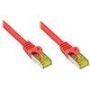 „Good Connections“ RJ45 komutacinis kabelis su „Cat.7 RohCable“ ir apsauga (RNS), S/FTP, PiMF, be halogenų, 600MHz, OFC, raudonas, 0,25m, „Good Connections“ (8070R-003R)