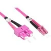 GoodConnections Good Connections LWL Cable LC-SC Multi OM4 1m