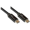 GoodConnections Geri ryšiai 2213-SF015S - 1,5 m - USB C - USB C - USB 2.0 - 480 Mbit/s - Juodas