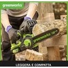 Greenworks GD24CS30K4 grandininis pjūklas 24 V su 30 cm ilgio juosta (su 4Ah akumuliatoriumi ir krovikliu)