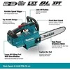 Grandininis pjūklas Makita DUC306Z Cordless chain saw, 2X18V, BL-motor 300mm, 20 m/s. (TOP HANDLE) be akumuliatoriaus ir kroviklio