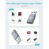USB adapteris Graugear USB-C - USB Sidabrinis (G- AD- CTA- 10G)