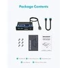 Graugear G- MP01CR 6- prievadų USB 3.0 Juodas koncentratas