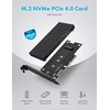 Nezatříděno Kontroler Graugear Graugear PCIe kortelė, skirta M.2 NVMe SSD į PCIe 4.0 x4