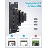 Nezatříděno Kontroler Graugear Graugear PCIe kortelė, skirta M.2 NVMe SSD į PCIe 4.0 x4