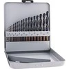 Grąžtas Alpen 810311100 Foret hélicoïdal "Sprint Master", Gris, 1-10 x 0.5 mm, Set de 19 Pièces