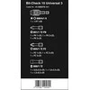 Grąžtas Wera Bit-Check 10 universalus 3