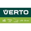 Grąžtas Grąžtai Verto 60H804, 6vnt.