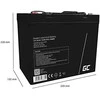 Green Cell Žalias Cell GREENCELL AGM 12V 50Ah VRLA Baterija Gel deep cycle